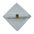 Square Folding Fabric Tablecloth Decorative Embroidery