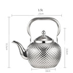 Spherical Handle Stainless Steel With Strainer Household Tea Table Kettle