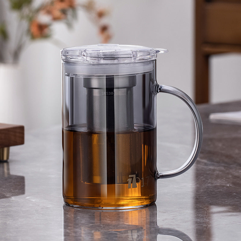 Glass Of Tea Separated Strainer Tea Brewing Cup Teapot