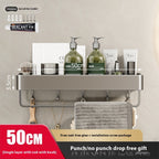 Punch-free Bathroom Storage Rack Bathroom Wall-mounted Storage Rack