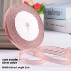 Colored Bands Gift Packaging Bow Ribbon