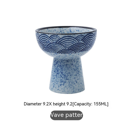 Tall Bowl Japanese-style Ceramic Snack Tableware