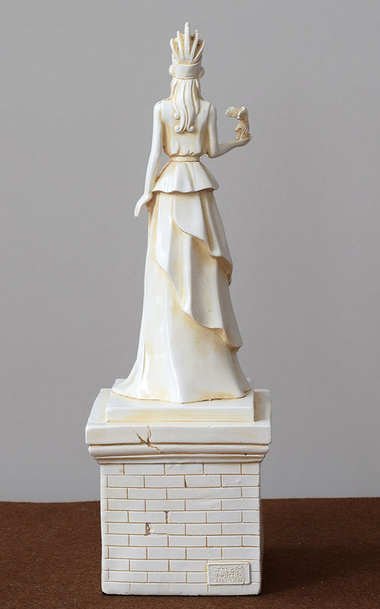 Greek Goddess Athena Sculpture Statue Plaster