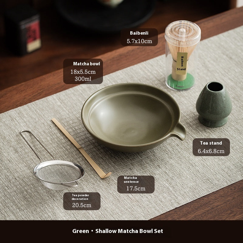 Tea Whisk Brush Matcha Tool Point Tea Gift Box Suit
