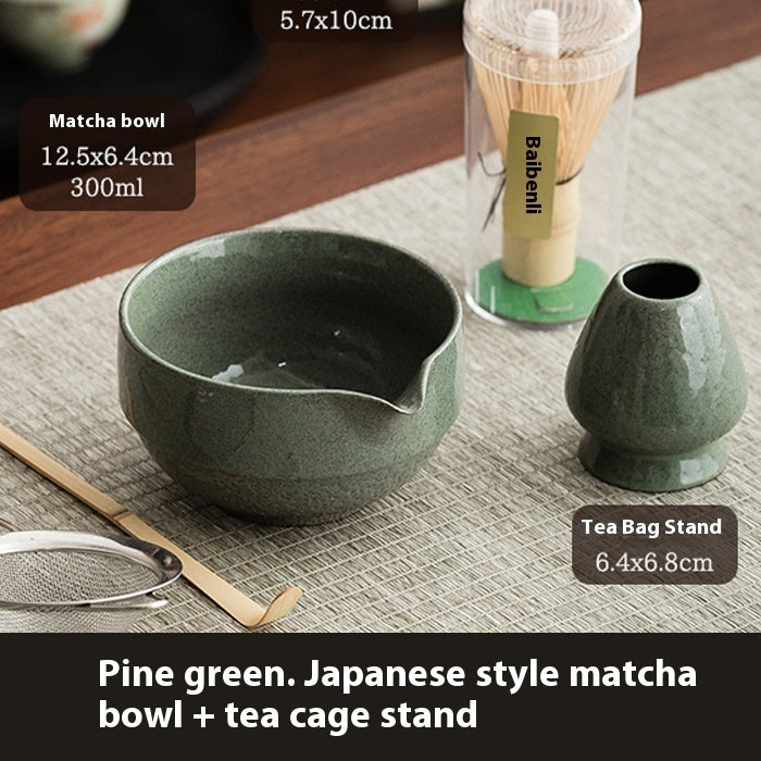 Tea Whisk Brush Matcha Tool Point Tea Gift Box Suit