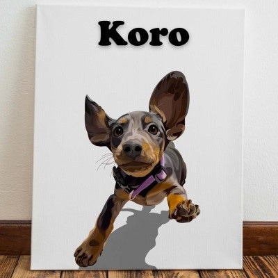 Living Room Decorative Painting Painted Solid Wood Frameless