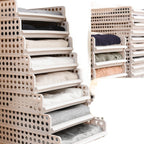 Household Wardrobe Dorm Clothes Pants Storage Rack