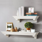 Simple Solid Wood Flat Partition Shelf Shelf