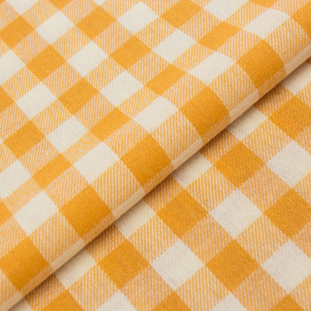 Pure Cotton Yarn-dyed 32 Brushed Plaid Fabrics
