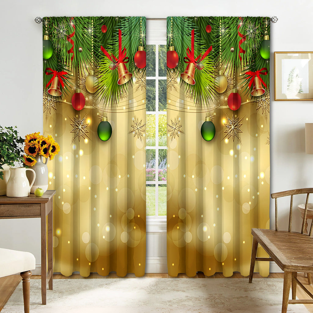 Digital Printed Christmas Curtains