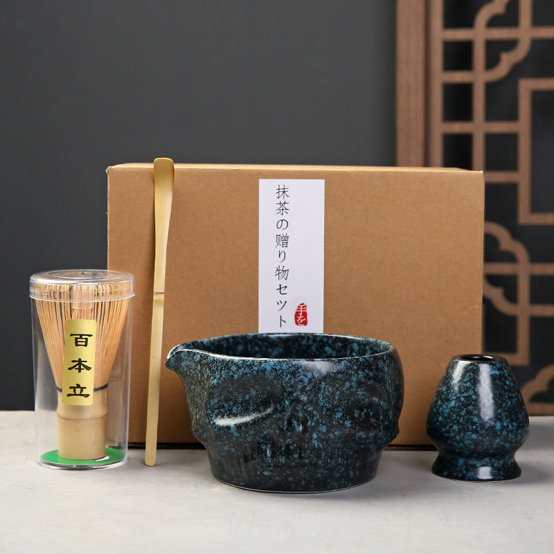 Tea Whisk Matcha Brush Hundred Benli Beat Tea Set