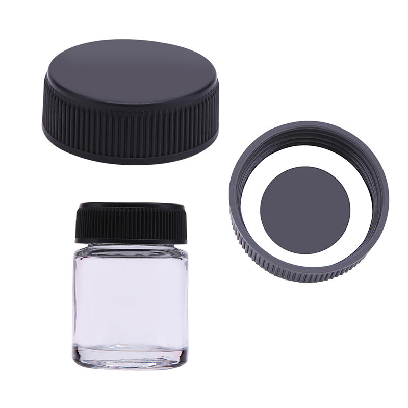 Side Pot Airbrush Pot Color Cup Glass Bottle
