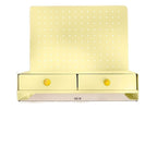 Desktop Wire-wrap Board Storage Rack Iron Home Office Study Desk