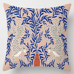 Capa de Almofada com Estampa de Planta Floral Decoração para Quarto