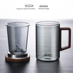 Office Tea Water Separation High Borosilicate Glasses