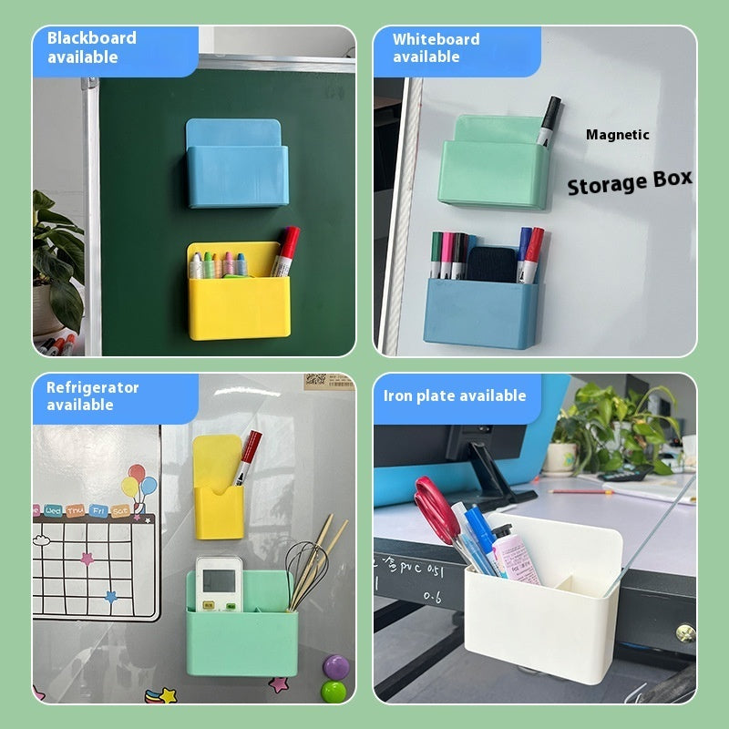 Magnetic Whiteboard Sticker Magnetic Storage Box Children Graffiti Office Home Multifunctional