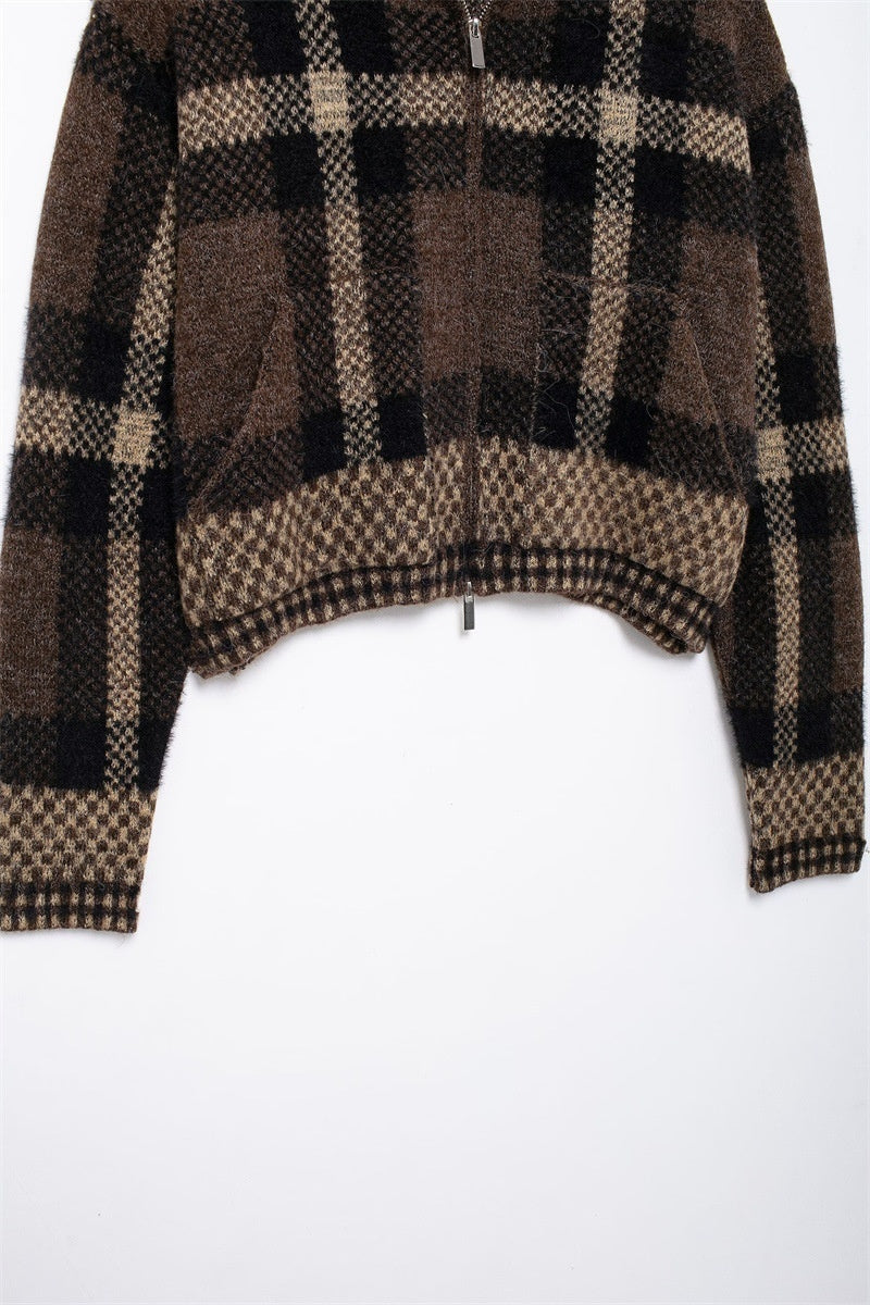 Autumn Sweater Round Neck Solid Color Loose Pullover