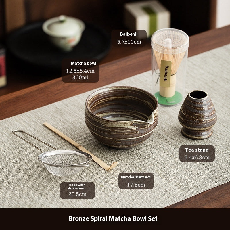 Tea Whisk Brush Matcha Tool Point Tea Gift Box Suit