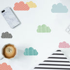 Rainbow Heaven Cloud Wall Stickers Living Room Background Furniture Decoration Stickers