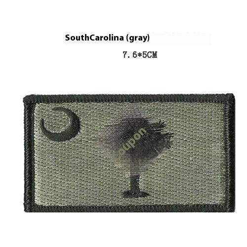 Embroidered Armband Double-sided Velcro Cloth Label