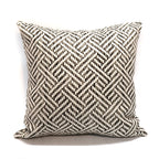 Orange Three Dimensional Square Geometry Pillow