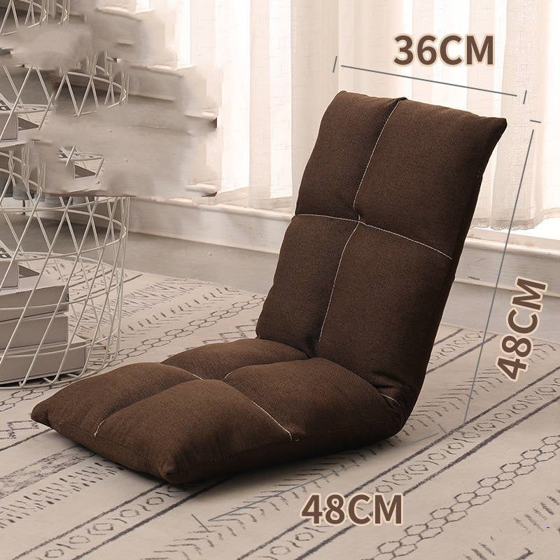 Bed Backrest Floor Small Sofa Folding Single Bay Window Computer Recliner