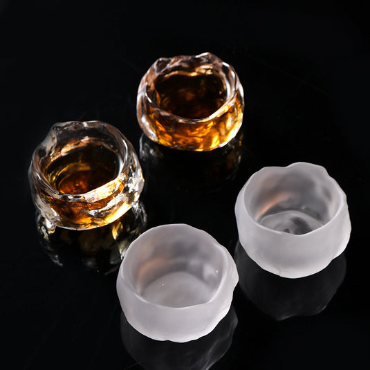 Japanese-style Thickened Glass Single Cup Handmade Glass Tea Cup New Hot Office And Home Tea Set Accessories