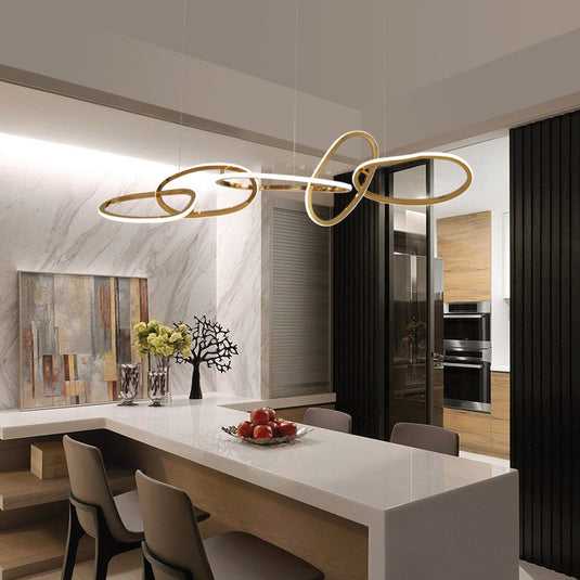 Postmodern Minimalist Dining Room Chandelier Creative Personality