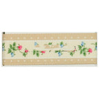 Handmade Diy Rib Printed Flowers And Plants Webbing Ribbon