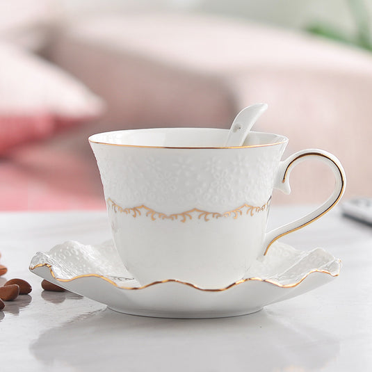 Home Simple Bone China Ceramic Coffee Cup