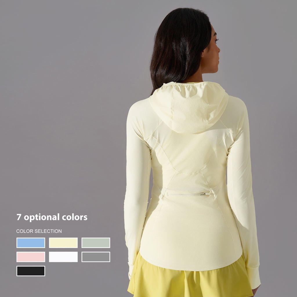 Hooded Stand Collar Sun Protection Quick-drying Coat