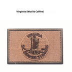 Embroidered Armband Double-sided Velcro Cloth Label