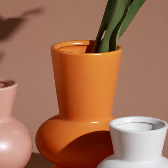 Décoration de vase en céramique de personnalité créative nordique