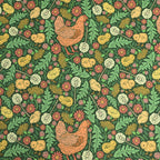 Plain Cotton Fabric Nordic Style Retro Printing Fabric