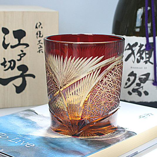 New Crystal Glass Whiskey Glass Carving