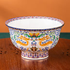 Elk Bone China National Pomegranate Bowl