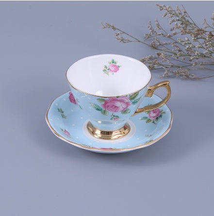 Coffee Cup & Saucer Bone China Afternoon Tea Set