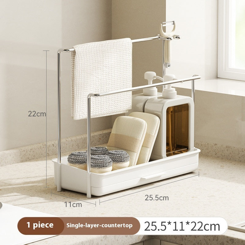 Multi-lags klud opbevaringsstativ køkken opbevaringsstativ