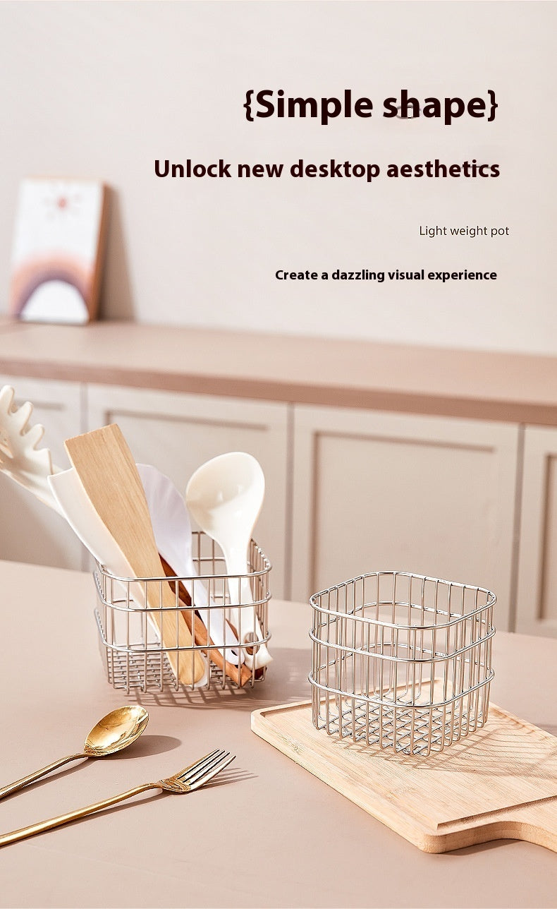 Kitchen Storage Rack Draining Basket Household