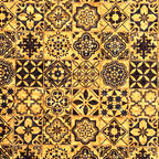 Natural Cork Leather Plaid Makeup Bag Hand Pulled Case Sofa Cork Fabric