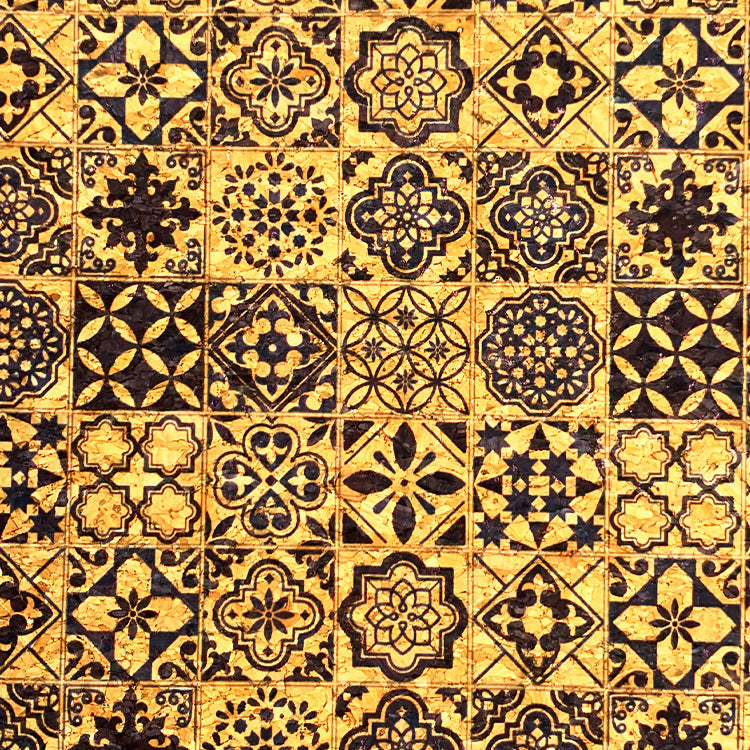 Natural Cork Leather Plaid Makeup Bag Hand Pulled Case Sofa Cork Fabric