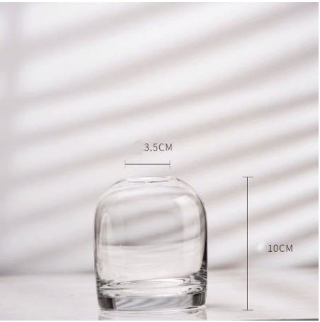 Simple Vase Creative Glass Living Room Dining Table Home Vase Vase