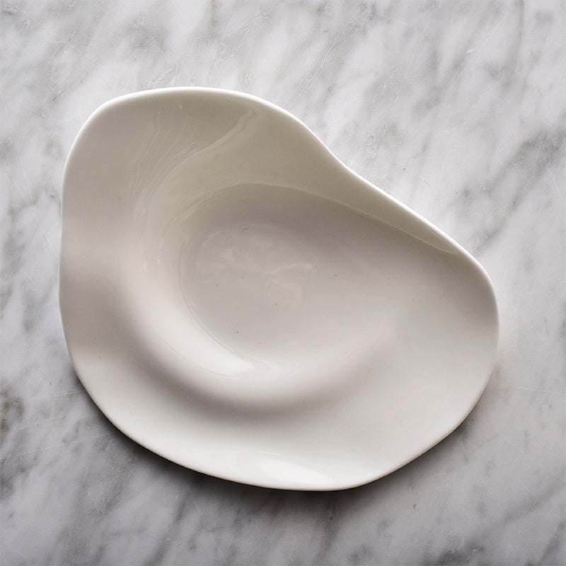 Creative Ultra-thin Bone China Irregular Sauce