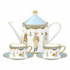 Bone China Teapot Tea Set Cup And Saucer Exquisite
