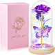 01-purple Butterfly Flower Roses Gifts for Women