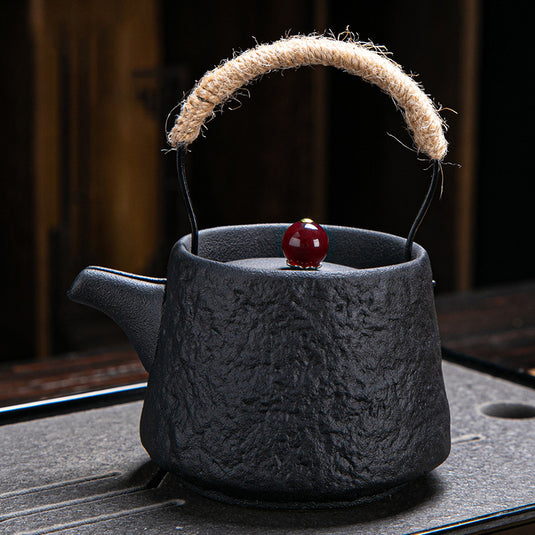 Household Retro Japanese Kung Fu Tea Set Single Pot