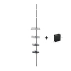 Installation-free Stable Storage Rack Punch-free Bathroom Bathroom Storage Rack