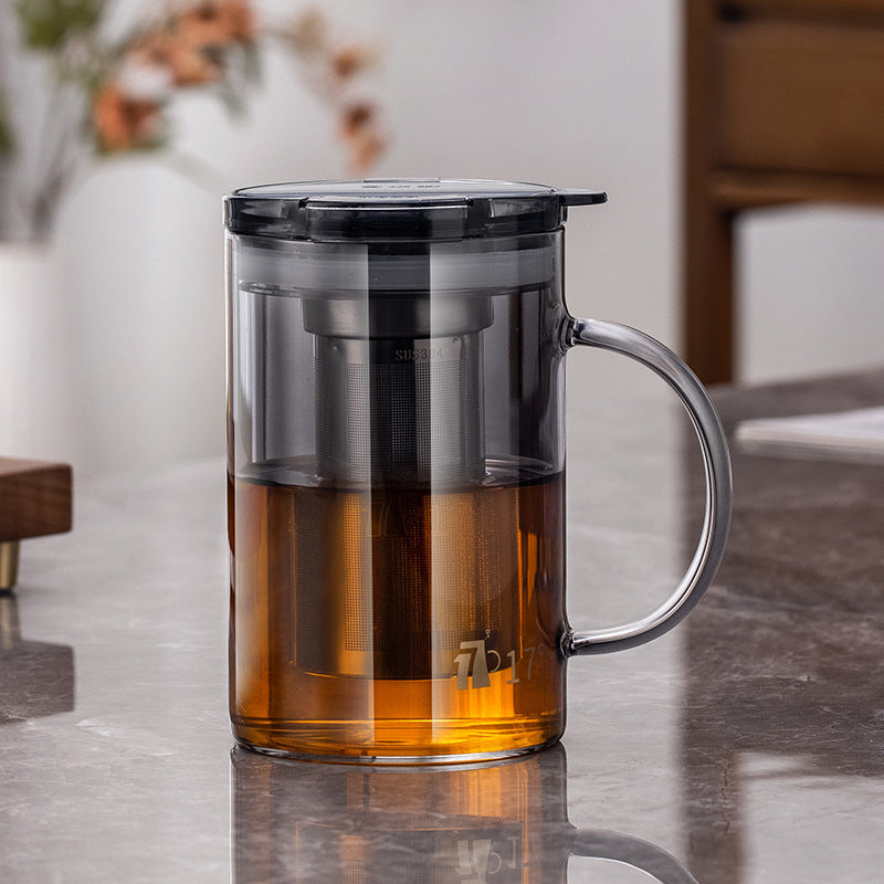 Glass Of Tea Separated Strainer Tea Brewing Cup Teapot