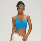 Cross Back Bra With Shoulder Straps