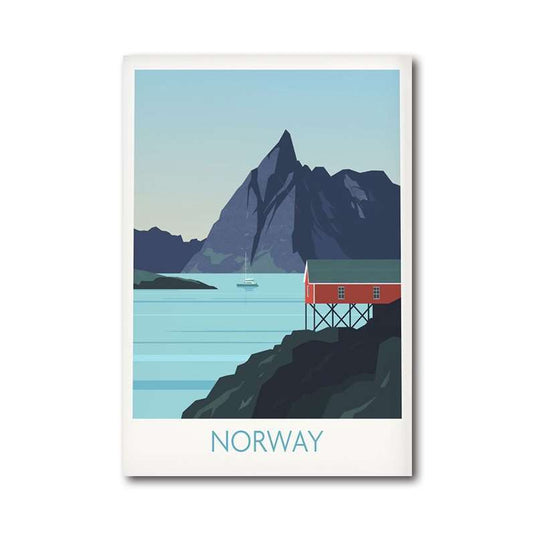 FRANCE Norway Palma Fashion Home Minimalist Wall Decoration Vintage Printed Poster